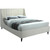 EvaCream-F Eva Collection Modern | Contemporary Velvet Upholstered Full Bed, Black Wood Legs, Deep Channel Tufting, Wing Back Headboard, 58.5" W x 81.5" D x 48" H, Cream, Full EvaCream-F Eva Collection Modern | Contemporary Velvet Upholstered Full Bed, Black Wood Legs, Deep Channel Tufting, Wing Back Headboard, 58.5" W x 81.5" D x 48" H, Cream, Full