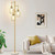 Dimmable Floor Lamp,3x800LM LED Bulbs Included, Farmhouse Industrial Floor Lamp Standing Tree Lamp with Teardrop Cage Head Tall Lamp for Living Room Bedroom Office Dining Room - Gold & Marble Base Dimmable Floor Lamp,3x800LM LED Bulbs Included, Farmhouse Industrial Floor Lamp Standing Tree Lamp with Teardrop Cage Head Tall Lamp for Living Room Bedroom Office Dining Room - Gold & Marble Base