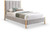 KonaGrey-T Kona Collection Mid-Century Modern Upholstered Twin Bed, Soft Grey Fabric, Finished Rubberwood Legs, Slats, 45" W x 82" D x 47" H, Grey, Twin KonaGrey-T Kona Collection Mid-Century Modern Upholstered Twin Bed, Soft Grey Fabric, Finished Rubberwood Legs, Slats, 45" W x 82" D x 47" H, Grey, Twin
