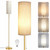 Modern Floor Lamp for Living Room, Gold Standing Lamps with 3 Color Temperatures Bulb, Minimalist Tall Lamp with Chain Switch for Bedroom, LED Bulb Included(Beige Shade+Gold) Modern Floor Lamp for Living Room, Gold Standing Lamps with 3 Color Temperatures Bulb, Minimalist Tall Lamp with Chain Switch for Bedroom, LED Bulb Included(Beige Shade+Gold)