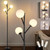 3-Globe Mid Century Black Tree Floor Lamp for Living Room,70in Tall Modern Stepless Dimmable Standing Lamp with Frosted Glass Shade for Office Bedroom, Study Room Bulbs Included(dimmer-Black) 3-Globe Mid Century Black Tree Floor Lamp for Living Room,70in Tall Modern Stepless Dimmable Standing Lamp with Frosted Glass Shade for Office Bedroom, Study Room Bulbs Included(dimmer-Black)