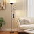 2-in-1 Torchiere Floor Lamp, 34W Super Bright LED Standing Lamp with Remote & Touch Control, 72" Dimmable Adjustable Corner Reading Lamp for Living Room, Bedroom, Office, Brown 2-in-1 Torchiere Floor Lamp, 34W Super Bright LED Standing Lamp with Remote & Touch Control, 72" Dimmable Adjustable Corner Reading Lamp for Living Room, Bedroom, Office, Brown