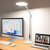 Tall LED Desk Lamps Home Office, Edge-Lit Eye-Care, 50 Light Modes