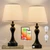 Touch Lamps for Nightstand, 3 Way Dimmable Bedside Lamps with USB C+A Ports Touch Lamps for Nightstand, 3 Way Dimmable Bedside Lamps with USB C+A Ports