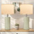 20” Modern Table Lamps Set of 2, Lamps for Bedroom, Light Green 20” Modern Table Lamps Set of 2, Lamps for Bedroom, Light Green