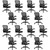 Set of 14, Desk Chairs with Wheels, Ergonomic Mesh Office Chair Adjustable Height and Swivel Lumbar Support Home Office Chair with Flip Up Armrests Set of 14, Desk Chairs with Wheels, Ergonomic Mesh Office Chair Adjustable Height and Swivel Lumbar Support Home Office Chair with Flip Up Armrests