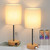 Table Lamps Set of 2 with USB Charging Ports, Bedside Lamps with AC Outlet Table Lamps Set of 2 with USB Charging Ports, Bedside Lamps with AC Outlet