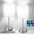 Set of 2 Table Lamps with USB Ports, White Bedside Lamps with AC Outlet Set of 2 Table Lamps with USB Ports, White Bedside Lamps with AC Outlet