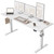 60 * 24 Inch Height Adjustable Electric Standing Desk, White