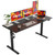 63 * 24 Inch Height Adjustable Electric Standing Desk, Black