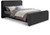 StylusBlack-F Stylus Collection Modern | Contemporary Boucle Fabric Full Bed with Rich Black Boucle Fabric, Curved Headboard and Footboard, 59.5" W x 92" D x 45" H, Black, Full StylusBlack-F Stylus Collection Modern | Contemporary Boucle Fabric Full Bed with Rich Black Boucle Fabric, Curved Headboard and Footboard, 59.5" W x 92" D x 45" H, Black, Full
