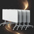 Conference Table, Folding Conference Room Tables, Modern Flip Top Seminar Training Meeting Table with Wheels, Modular Foldable Conference Tables for Home Office Classroom (White 4 Pack,63inch) Conference Table, Folding Conference Room Tables, Modern Flip Top Seminar Training Meeting Table with Wheels, Modular Foldable Conference Tables for Home Office Classroom (White 4 Pack,63inch)