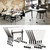 Folding Conference Table, 8 Pack Modern Flip Top Mobile Training Tables