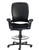 Steelcase, Leap V2 Drafting Work Stool Chair, Black, Leather, Steelcase, Leap V2 Drafting Work Stool Chair, Black, Leather,