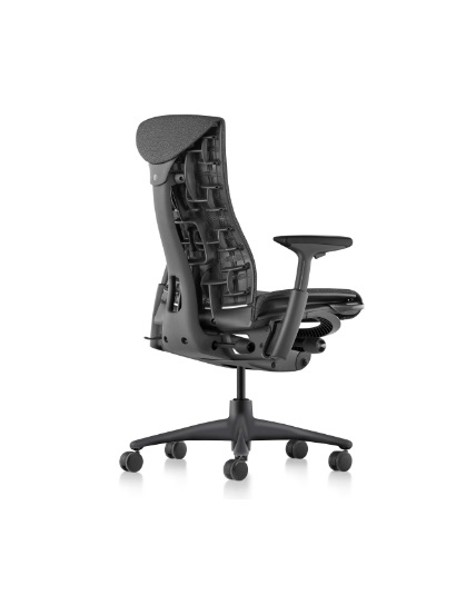 Afvise Intens Verdensvindue Herman Miller Embody Chair, Black, All Features, Adjustable Arms