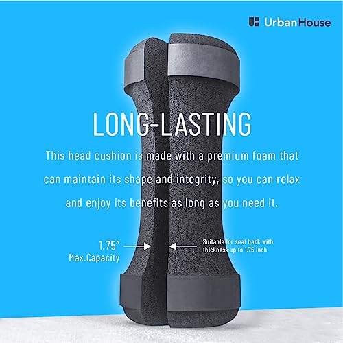 urbanhouse Neck Support Pillow for Office Desk Mesh Chair Without Headrest