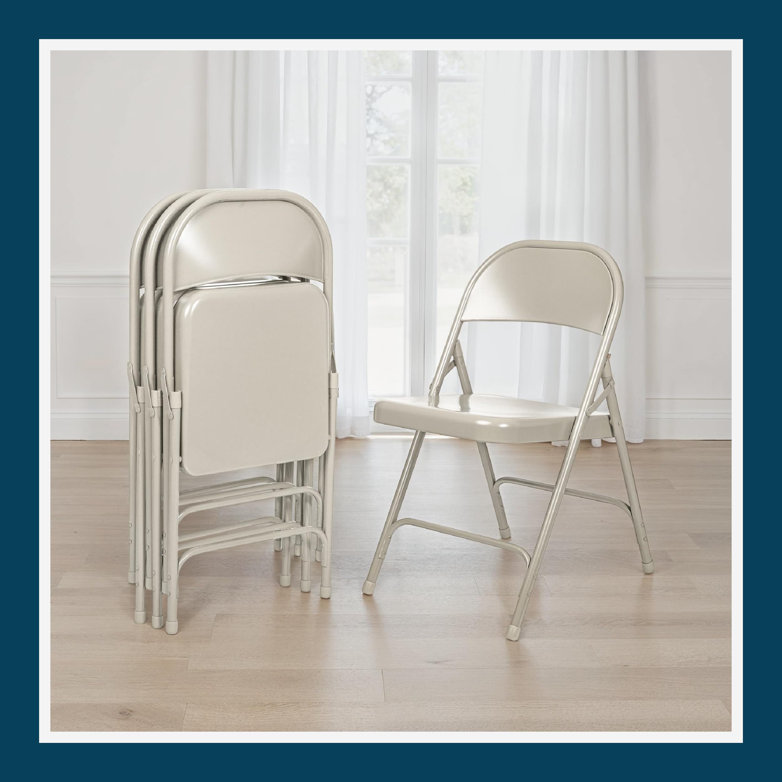 Folding Chair With 500 Lb Capacity