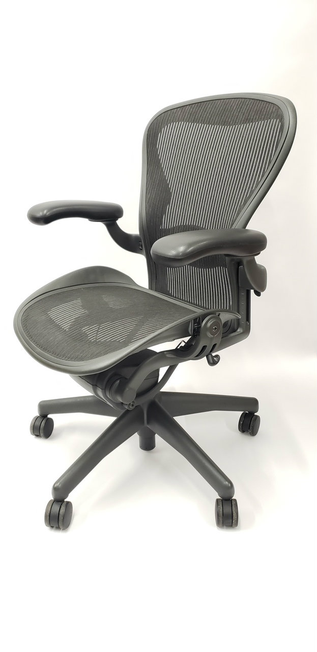 Uddybe Blive gift tømrer Herman Miller Aeron Chair Size B Semi Loaded