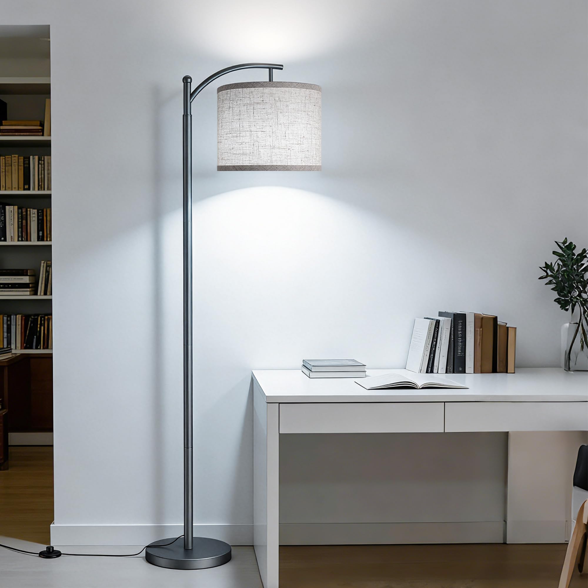 Floor Lamp for Living Room with 3 Color Temperatures LED Bulb, Standing ...