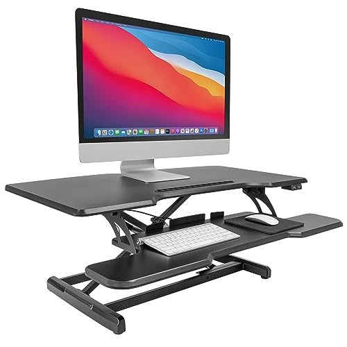 Plywood Standing Desk Converter / Laptop Stand /height Adjustable