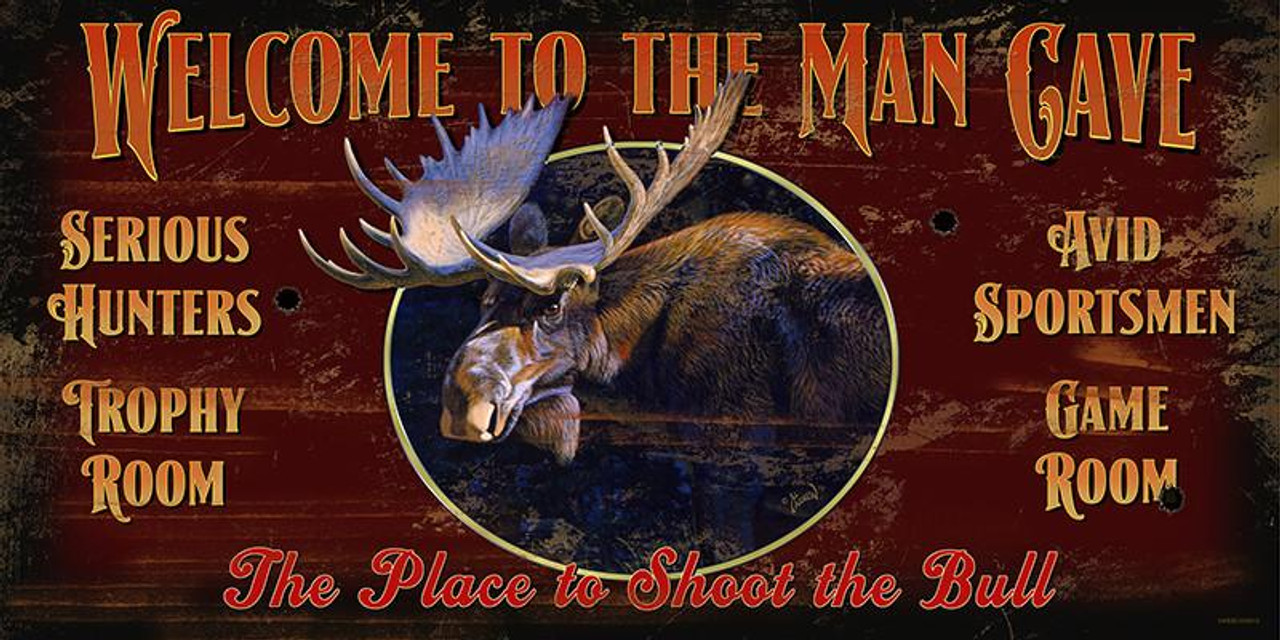 to the Man Cave The Place to Shoot the Bull, Serious Hunters