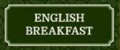 English Breakfast (also English proper) - Blended Tea - 1/2 Pound