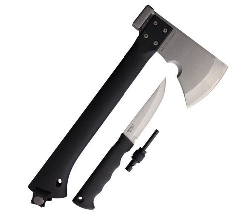 Combat Ready  Survival Axe/Knife Combo