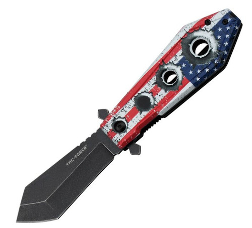 Tac Force  Linerlock A/O US Flag - Knife