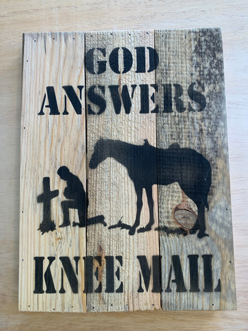 GOD ANSWERS KNEEL MAIL