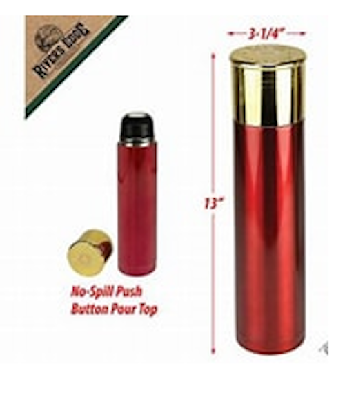 SPORTSMAN'S VACUUM BOTTLE - SHOT GUN SHELL