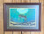 Original, Professionally Framed, Rainbow Trout Painting by Artist Karl Lutz