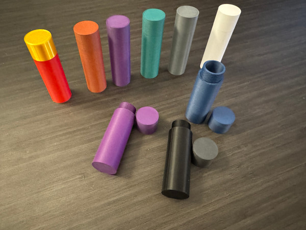 Chapstick/Travel Pill/ Toothpick container