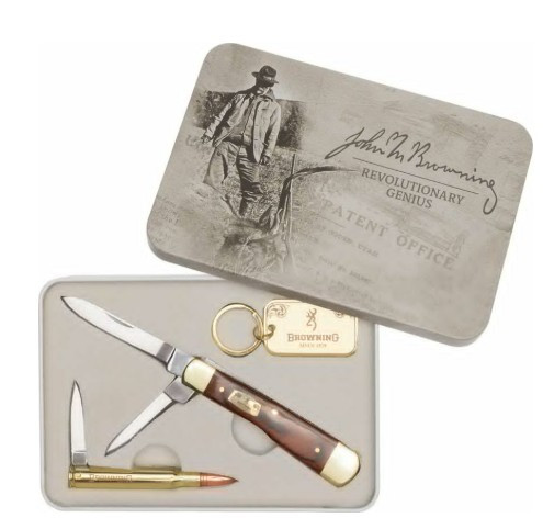John M Browning Combo Tin - Knife