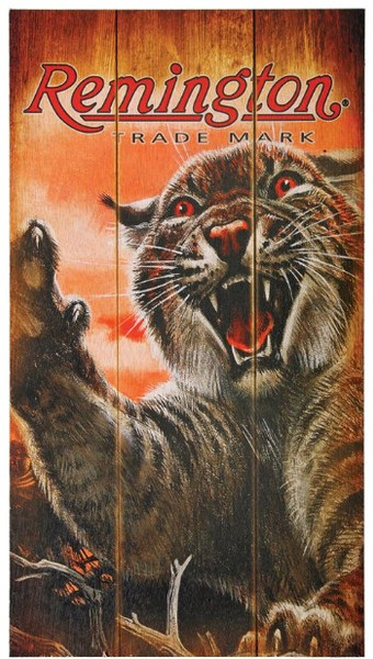 Remington - Bobcat Wood Sign