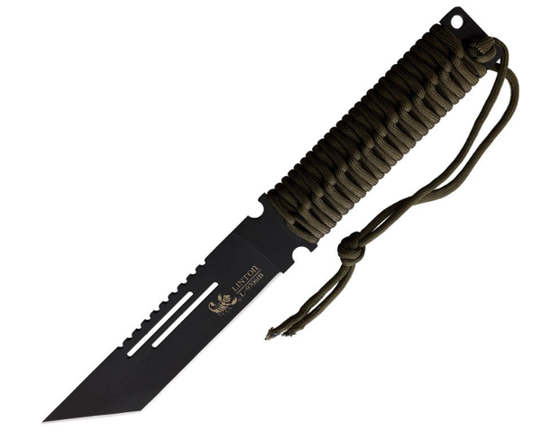 Linton Cutlery - Fixed Blade Black Knife