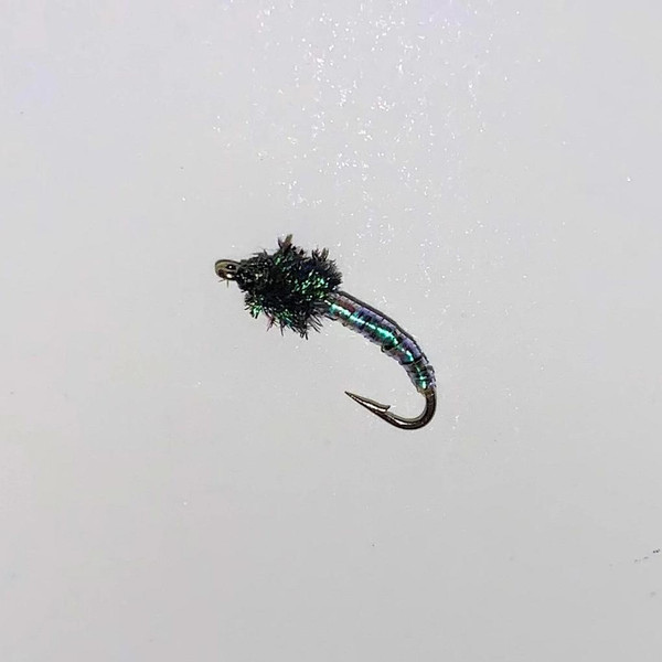 Disco Midge Blue Flash Fishing Flies