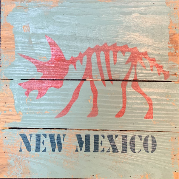 NEW MEXICO - 12" X 12" Hand Made Wood Sign4