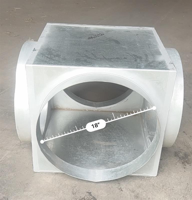 18" 4 Way Cross