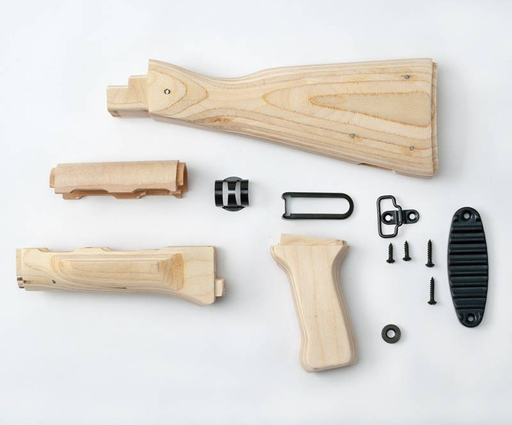 AK Unfinished Wood Stock Set (Laminated) Complete