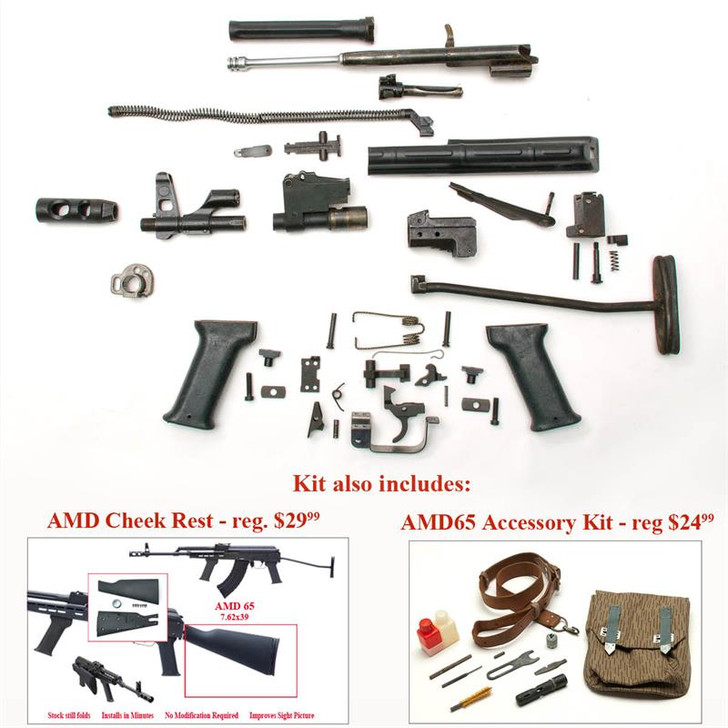 AMD 65 (AK47 Parts Kit), without Barrel & lower handguard