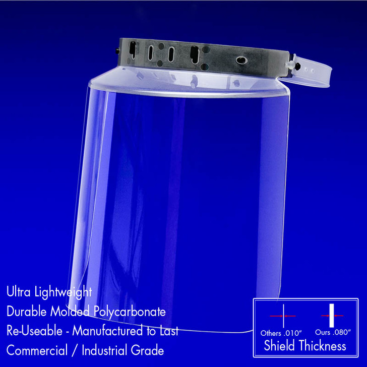 Clearview Face Shield (Polycarbonate Face Shield)