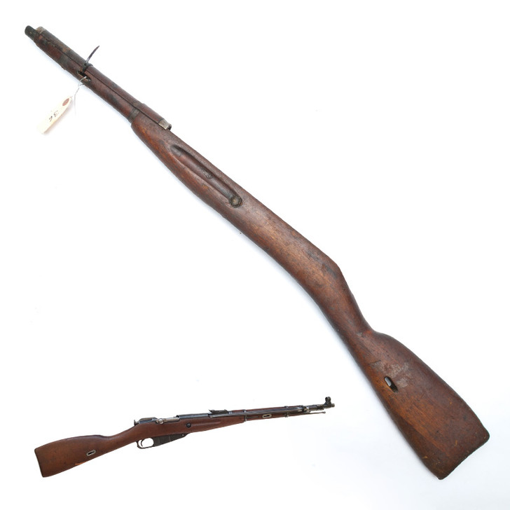 Mosin Nagant M44 Original Wooden Stock w/Upper Handguard #36