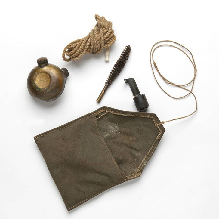 Mauser Yugo M48, K98 Cleaning Kit with Pouch & Oil Bottle