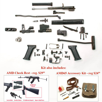 AMD 65 (AK47 Parts Kit), without Barrel & lower handguard - Clearview ...