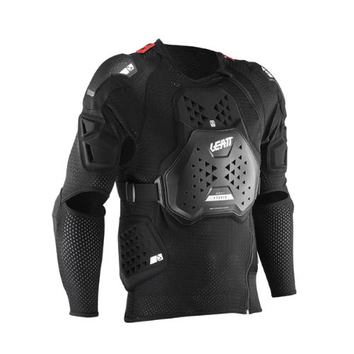 Leatt Black Body Protector 3DF Airfit Hybrid (LB502000420X)