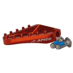 Apico Brake Pedal Tip OEM KTM/HQV SX/SX-F 125-450 2023, TC/FC/TX/FX 125-450 2023 (BPF TIP OEM 23 OR)