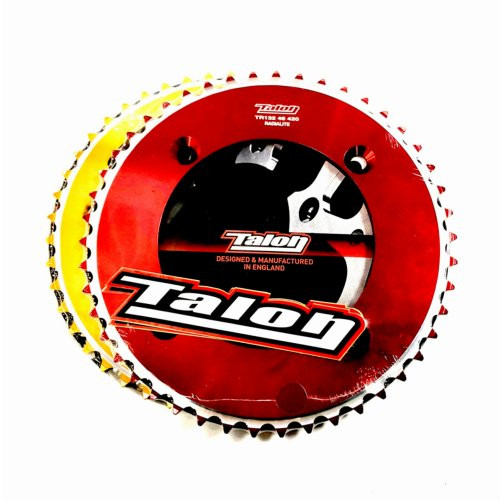 Talon Rear Sprocket Honda CR85 2003> (Gold, Red)