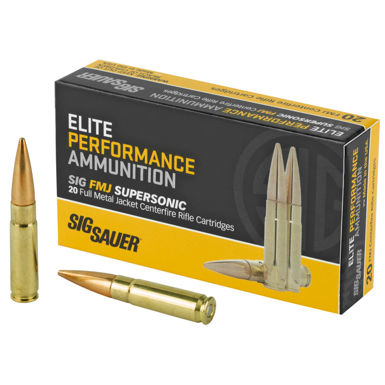 Sig Ammo 300blk 125gr Fmj 20/500