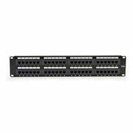 Black Box CAT5e 48-Port Value Line Patch Panel, 2U (JPM5E48A)