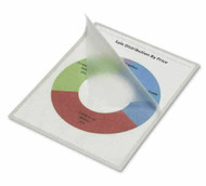SKILCRAFT 3 Mil 100ct Letter-Size Thermal Laminating Pouches Translucent Poly.